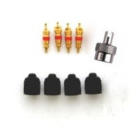 Tech Tire Valve Core/Stem Cap Replacements