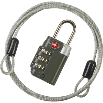 Travel Sentry Combo Lock and Cable